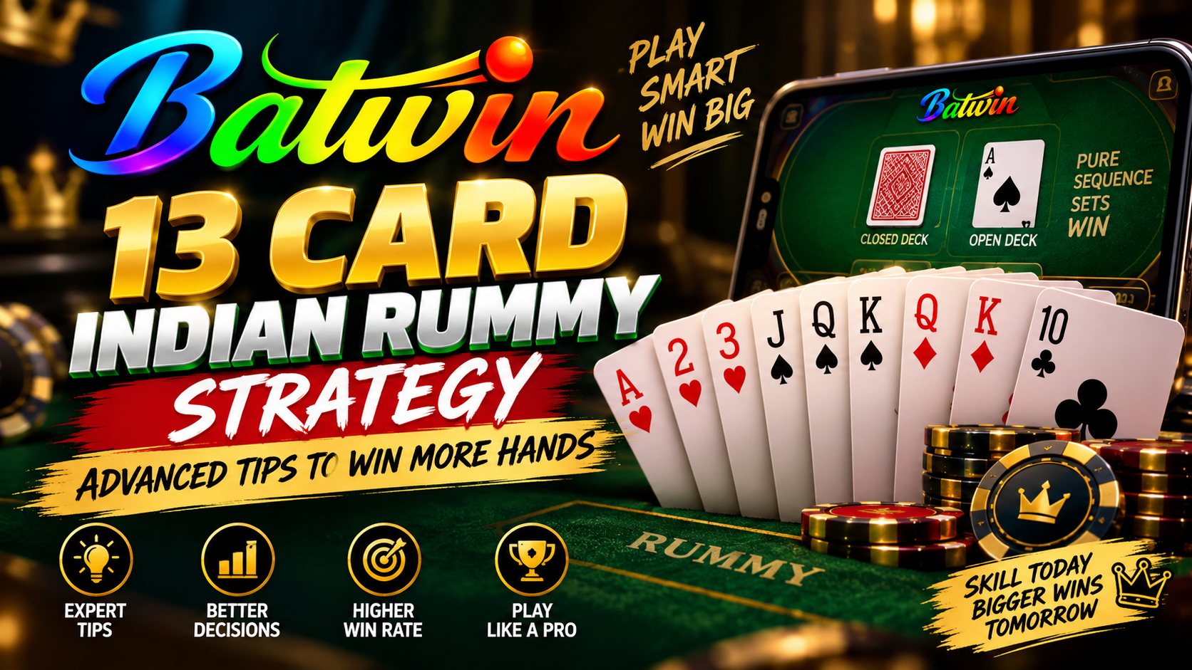 13 card Indian Rummy advanced strategy tips