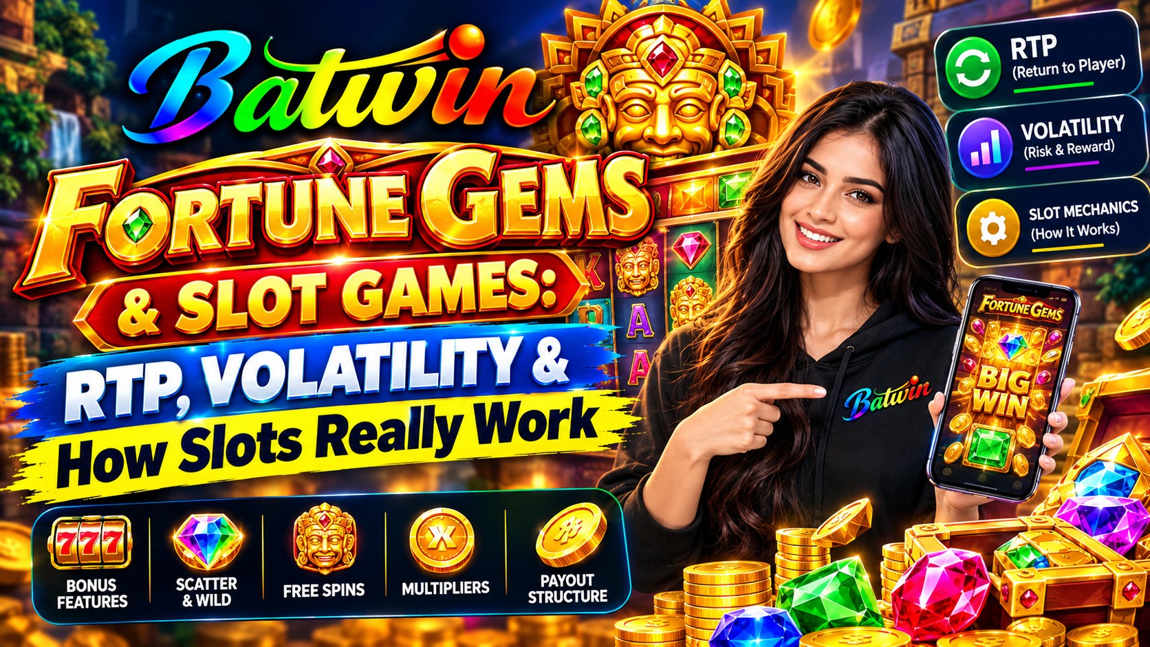 Fortune Gems and slot games RTP and volatility guide